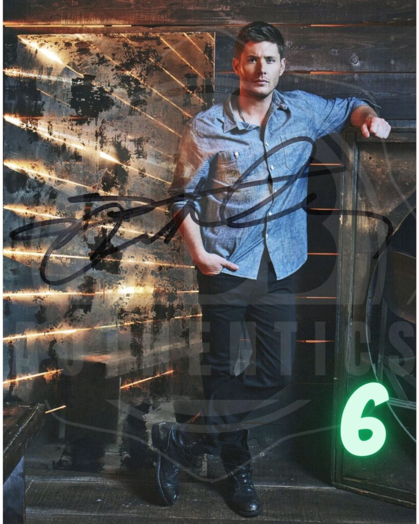 Jensen Ackles Autograph The Hub Productions