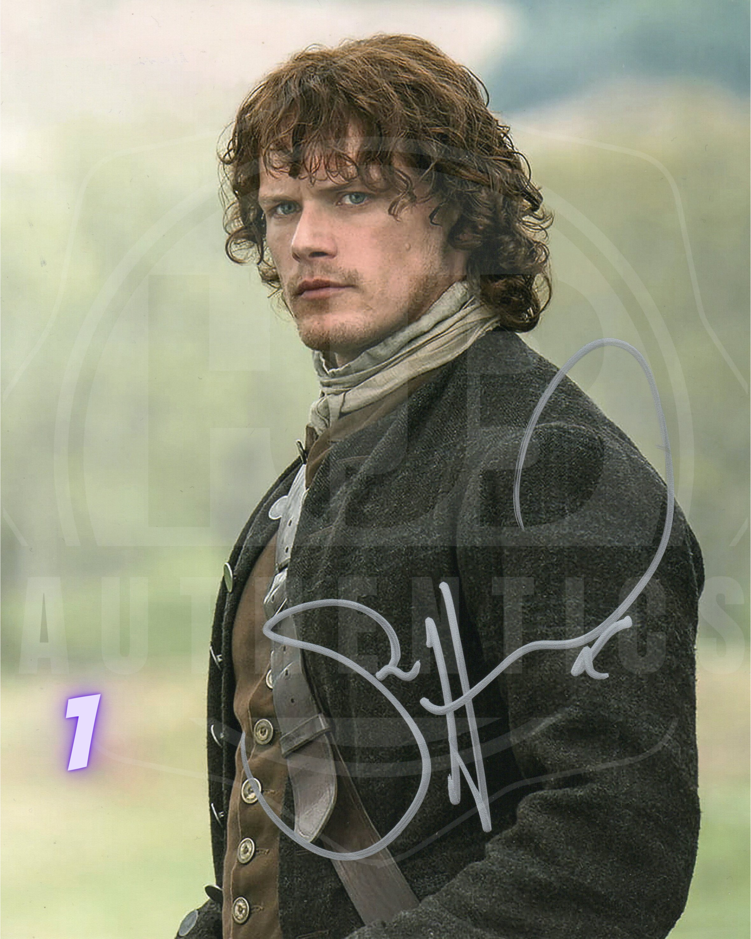 Sam Heughan Autograph - The Hub Productions