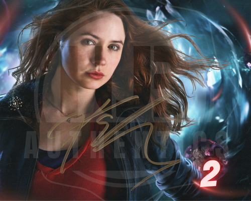 アベンジャーズ Karen Gillan 直筆サインカード ネビュラ 49枚限定